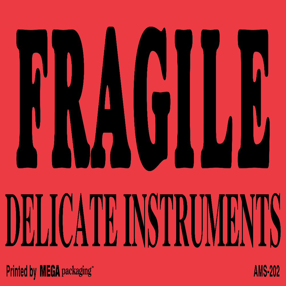 FRAGILE DELICATE INSTRUMENTS Label 4 - AMPAC