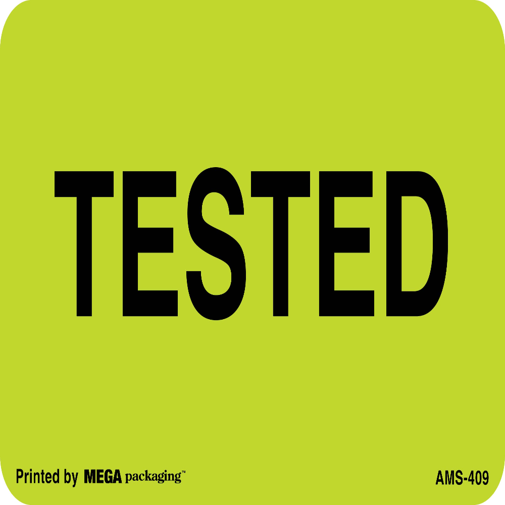 TESTED Label 18 - AMPAC