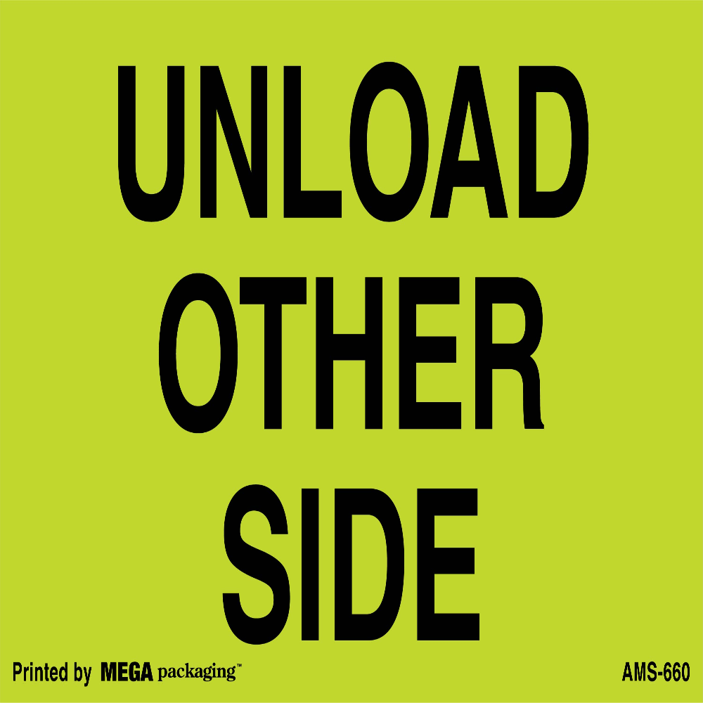 Unload Other Side Label - AMPAC